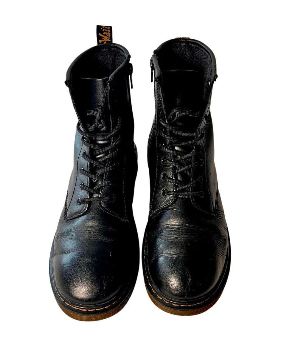 Dr. Martens 1460 Y Soft T Black Boots Size 6M 38 EU